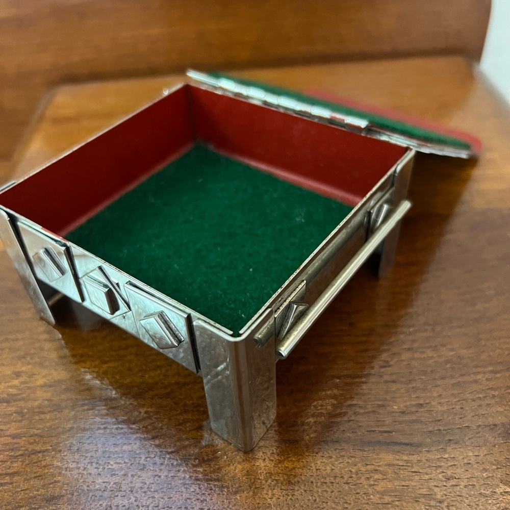 Men’s heavy duty welded metal toolbox jewelry holder-RARE - Picture 2 of 6